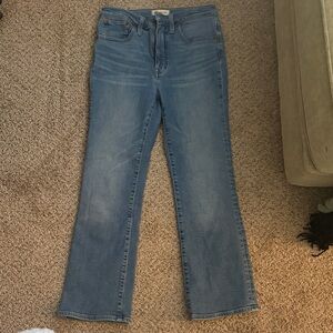 〰️ madewell cali demi boot jeans